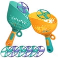 thumbnail image 2 of Disc Shaped Flying Toy Yellow Green Multi 1 Set 9.4x6.1x4.7in, 2 of 5