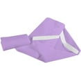 thumbnail image 3 of Daycare Cot Sheets -Kids Cot Sheet for Stackable Cots for Preschool - Cotton - Corner Elastic Loops - Cot Bed Fitted Sheet 1000 TC Pre-School Cot Sheet Pack Of 3 (23"X47", Lilac), 3 of 8