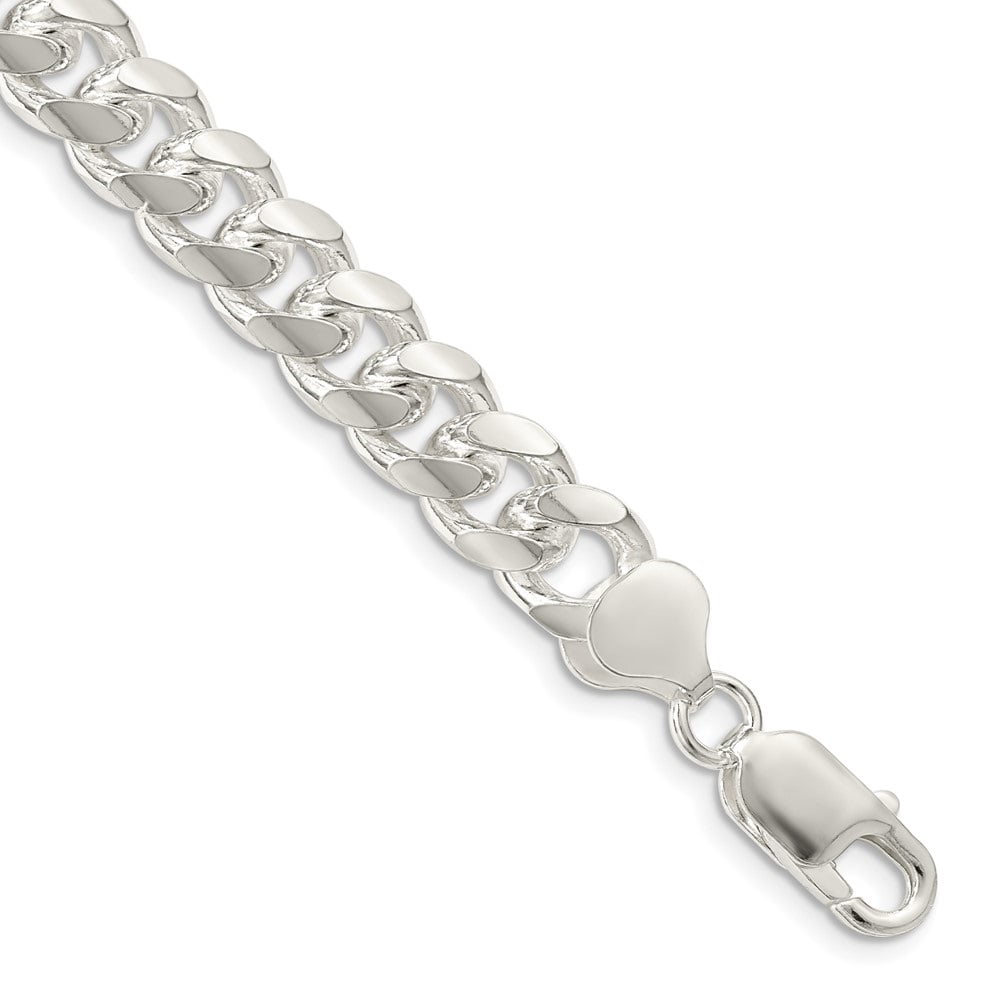 Diamond2Deal Sterling Silver Bracelet with 8 mm Ball for Women
