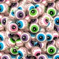 thumbnail image 6 of Halloween Candy - Funtasty Eyeballs Gummy Candy - Strawberry Jam Center, 19-Ounce Jar (30 Count), 6 of 6