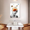 thumbnail image 3 of Elephant Stock Conscious Universe Wall Art - Vertical Canvas Wall Art - Living Room Wall Decor - People Canvas - White And Gray Decor By Ashvin Harrison - 30" x 45", 3 of 8