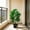 A, variant on Artificial Potted Plants - Realistic Faux Tropical Plant with Pot, Plastic Green Fake Houseplant for Home Office Desk Shelf Living Room Kitchen Decoration, 23.6in