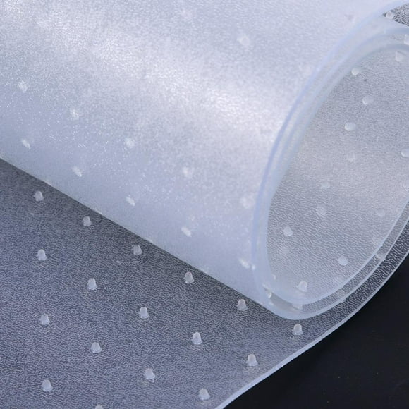 Alfombrilla Transparente Para Silla para Alfombra Con Parte Inferior de Goma, Forma Rectangular Grande, Se Puede utilizar en el HOGAR O LA OFICINA PARA CREAR UN ENTORNO DE