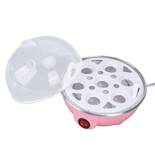 Egg Cooker,Multifunction Hard Boiled Egg Cooker PP Stainless Steel 350W for for Eggs for Food ()