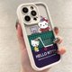thumbnail image 4 of Sanrio Hello Kitty Cat Pom Purin TPU Soft Phone Case for iPhone 15 14 13 12 11 Pro Max XR XS X 7 8 Plus SE2 Silicone Cover Funda, 4 of 5