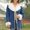 Navy, variant on Women's Winter Coat with Lapel Collar and Button Front – Warm Composite Fabric Long Sleeve Jacket for Casual Outings, Commute, or Weekend Getaways | Stylish Outerwear with Pockets