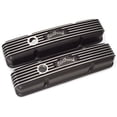 thumbnail image 2 of Edelbrock 41443 Black Classic Valve Cover with Breather Hole and Oil-Fill Cap Fits select: 1967-1986 CHEVROLET CAMARO, 1969-1986 CHEVROLET C10, 2 of 4