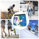 thumbnail image 4 of Fotbe Cool Unicorn Star Golden Calzoncillos Tipo Boxer con Bolsa de Soporte Total para Hombre, X-Temp Fresco, Transpirable y de Secado Rápido-Medium, 4 of 5