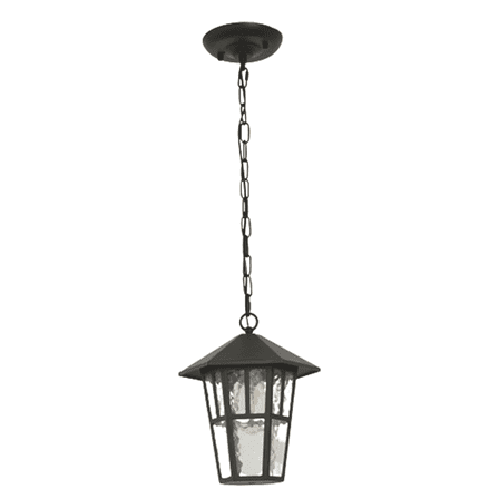 Luxury Classical Outdoor Waterproof Black Lamp for Courtyard