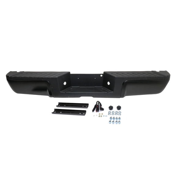 MBI AUTO - Primered, Steel Rear Complete Bumper for 2013 2014 2015 2016 Ford F250 F350 Super Duty 13 14 15 16, FO1103174