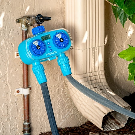 Aqua Joe - AJ-ET2Z Electronic Water Timer - Light Blue
