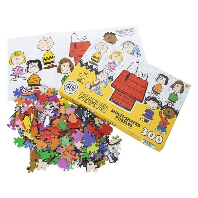 Cra-Z-Art 300-piece Multi-Shaped 9 Individual Peanuts Snoopy