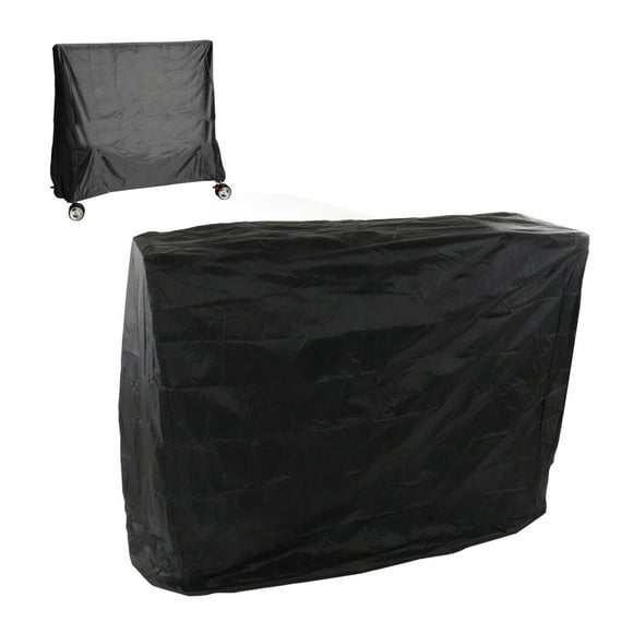 Fondo para mesa de ping pong, Tafetán de Poliéster Recubrio de Plata 190, Funda para Tenis de Mesa para Exteriores, Ligera y Portátil, Fondos Antipolvo para mesa de Ping pong