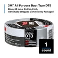 thumbnail image 2 of Cinta adhesiva 3M DT8 de resistencia industrial plateada, 48 mm x 55 m x 0,2 mm, 2 of 8