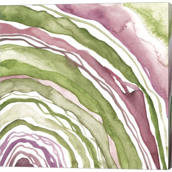 Up Close Agate III by Melissa Wang, Canvas Wall Art, 12W x 12H