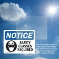 thumbnail image 6 of (2 Pack) Safety Glasses Required Sign, 6 of 7