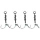thumbnail image 2 of Aparejo de carpa, Pesca de carpa Ronnie Rig Pesca de carpa Ronnie Rig Anzuelos de pesca impulsados por el rendimiento, 2 of 9