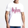 thumbnail image 3 of The Beatles - Camiseta Silueta para Adultos Unisex (Blanco), 3 of 3