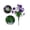 Purple#102, variant on Rwvbm Purple Artificial Petunias Flowers for Outdoors, UV Resistant Faux Morning Glory Flower Bouquets for Garden Porch Patio Home Decor, 1pc