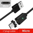 thumbnail image 1 of Cable Micro USB magnético Essager para iPhone 14 Xiaomi mi, Cable de datos de carga rápida, cargador magnético, USB tipo C, Cable de teléfono 3m Tan Jianjun unisex, 1 of 2