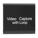 thumbnail image 3 of CAPTURA DE VIDEO DE ESTRUCTURA COMPACTA DE ALEACIÓN DE ALUMINIO HD CON BUCLE, SIN ENCHUFE EXTROLE DE CONTROLADOR Y Reproducir USB a la Tarjeta de Capta, Soporte para, 3 of 7