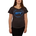 thumbnail image 1 of UFC T-Shirt Graphique à Logo Octogonal pour Femmes, Noir, Petit, 1 of 4