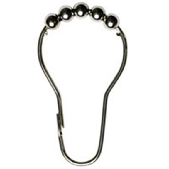Rolling Shower Curtain Rings, Chrome