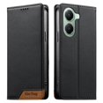 thumbnail image 1 of Funda Tipo Cartera de Cuero Sintético para XIAOMI POCO x7Pro Bloqueo RFID, con Ranuras para Tarjetas y Bolsillo para Efectivo, Cierre Magnético Fuerte Negro, 1 of 4
