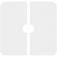 thumbnail image 4 of 18"OD x 3"ID x 6 1/4"C x 1"P Lucan Architectural Grade PVC Contemporary Ceiling Medallion, Two Piece, 4 of 11