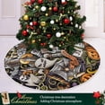 thumbnail image 6 of Coolnut Halloween Christmas Tree Skirt Halloween Tree Skirt, for Holiday Party Home Christmas Day Ornaments36", 6 of 6