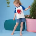 thumbnail image 4 of RXIRUCGD 2025 Vêtements d'Été pour Enfants Tout-Petits Garçons Filles Mode Mignon Col Rond Imprimé Manches Courtes Haut, 4 of 6