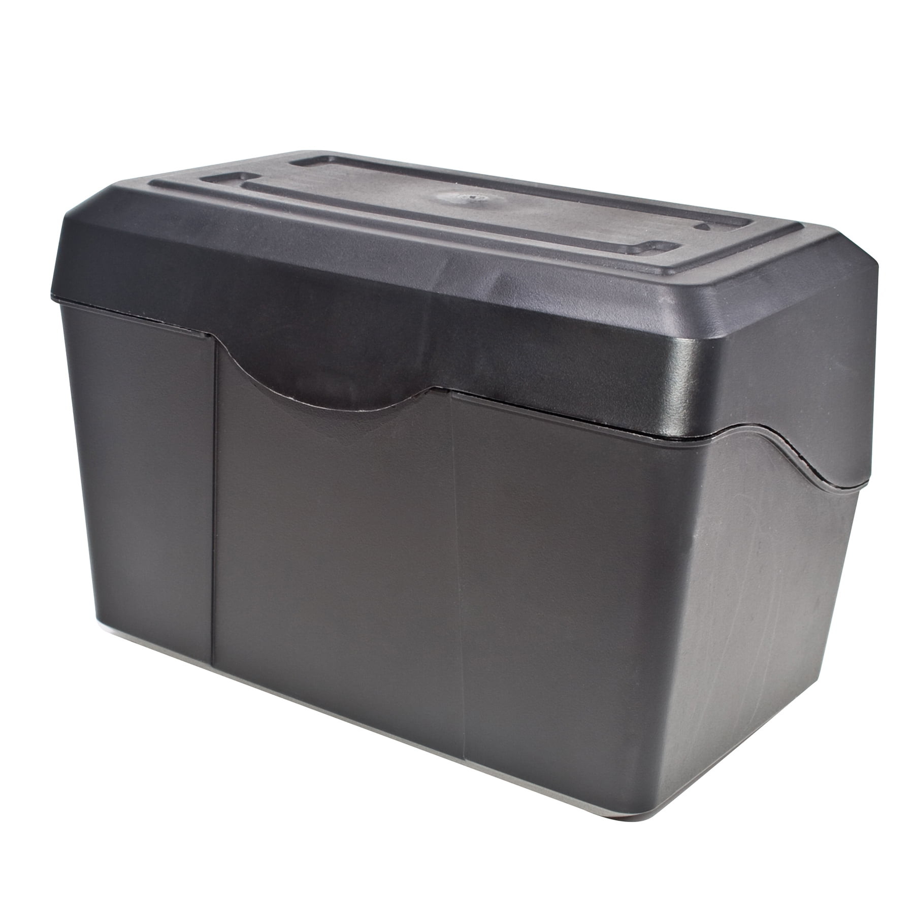 Innovative Storage Designs Black Index Card Holder, 3" x 5", Pack of 6