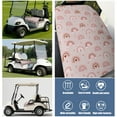thumbnail image 6 of 51" x 31" Golf Cart Front Bench Seat Towel, Universal Microfiber Cover for EZGO, Club Car Onward, 6 of 8