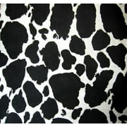 SheetWorld Fitted Sheet (Fits BabyBjorn Travel Crib Light) - Black Cow