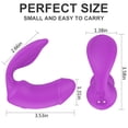 thumbnail image 4 of Vibradores portátiles Modos múltiples de vibración Bragas de silicona suave Herramientas de placer sexual para ropa interior Estimulación del clítoris para mujeres Su placer Punto vibrador Ponto G Con, 4 of 6