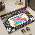 thumbnail image 2 of TechWave Classroom Doormat Teacher Doormat Classroom Doormat Back To School Doormat Classroom Decoration Classroom Welcome Suitable For 40X60CM Thick Microfiber Blanket Fuzzy Blanket Sheets Tan Throw, 2 of 4