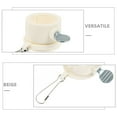 thumbnail image 2 of 2pcs Flag Pole Rings Rotating Flagpole Flag Clips 360 Degree No Tangle Flagpole Rings with Carabiner for Flagpole, 2 of 2