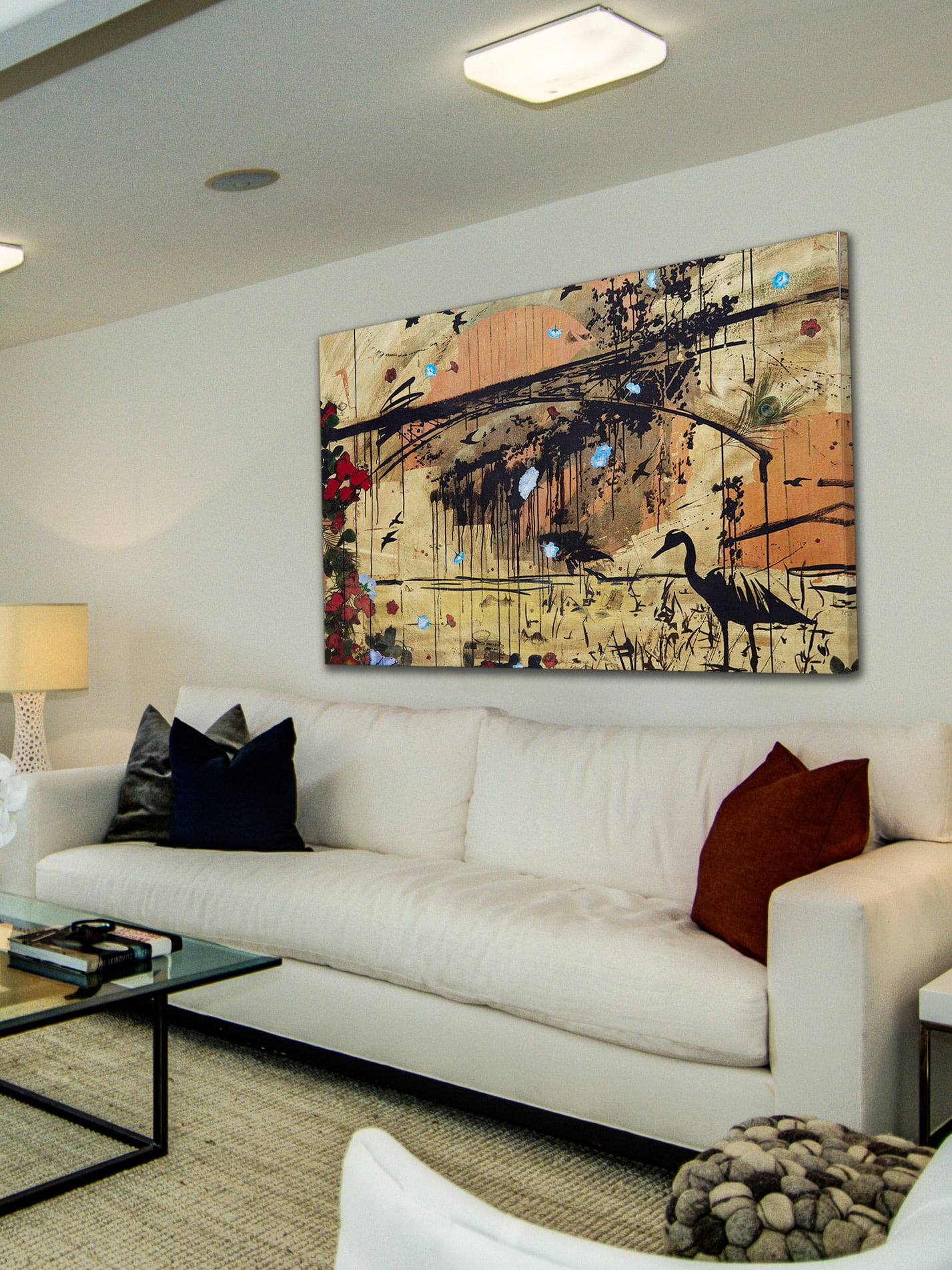 Marmont Hill "Aquaduct" by Tracy Silva Barbosa Painting Print on Canvas