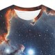 thumbnail image 4 of Blusas para Mujeres Casual Manga Corta Cuello Redondo Estampado Tops Suéter Moda Verano, 4 of 5