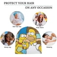 thumbnail image 3 of Simpsons Beanie Hat Print Slouchy Hat Soft Elastic Warm Headwear Comfortable Skull Cap for Men & Women, 3 of 8