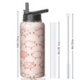 thumbnail image 4 of 32oz Vacuum Insulated Pig Themed Water Bottle Camping & Hiking Stainless Steel Leak Proof Hot Cold Gift, 4 of 5
