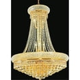 thumbnail image 3 of CWI Lighting Empire 18 Light Down Chandelier With Gold Finish, 3 of 3