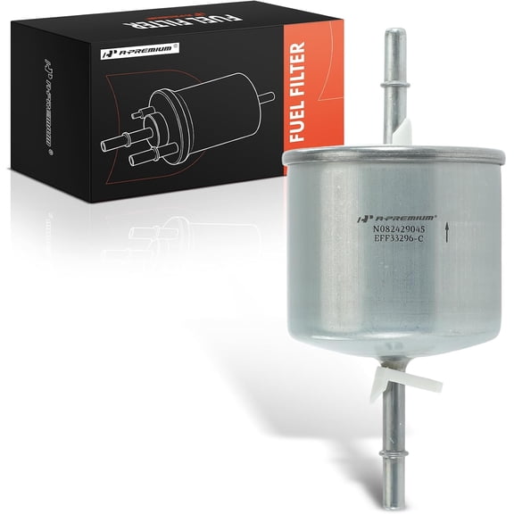 A-Premium Fuel Filter Compatible with Ford F-150 F150 1992-1998/2000-2001, F-250 F250 1992-1998, F-350 F350 1992-1997, F-250/F-350/F-450/F-550 Super Duty 1999-2004, Escape & Lincoln & Mercury