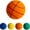 Orange, variant on Silent Basketball, Grooved Airless Indoor Silent Basketball for Quiet Dribbling Indoor Training, No Sound Basketball Basketball Toy Basketball Gift Foam Ball – Real Feel Higher Bounce Quieter,Orange