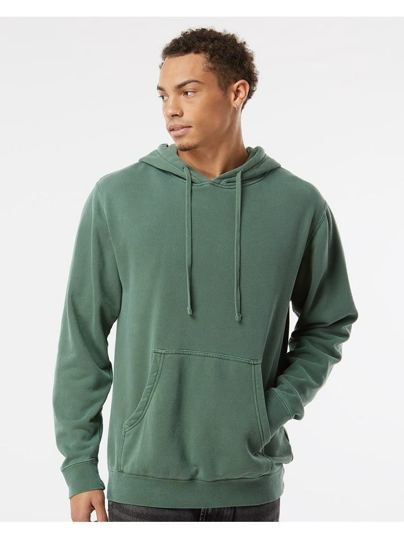 Independent Trading Men's Heavyweight Pigment Dyed Hooded