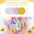 thumbnail image 4 of serony Mixing color wedding with scattered round paper scraps, 4 of 9