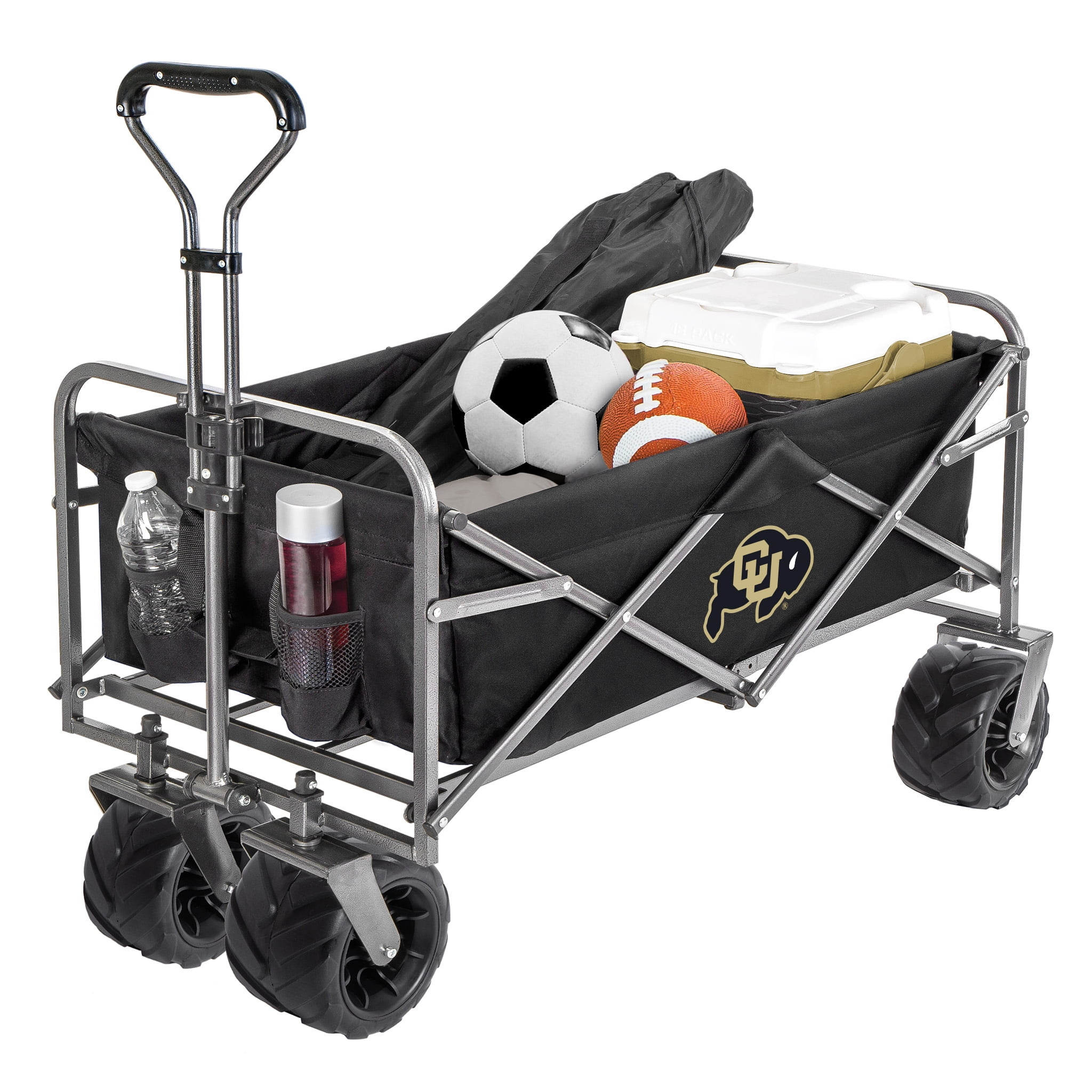Smart Design Collegiate Heavy Duty Sports Wagon- Colorado Buffaloes