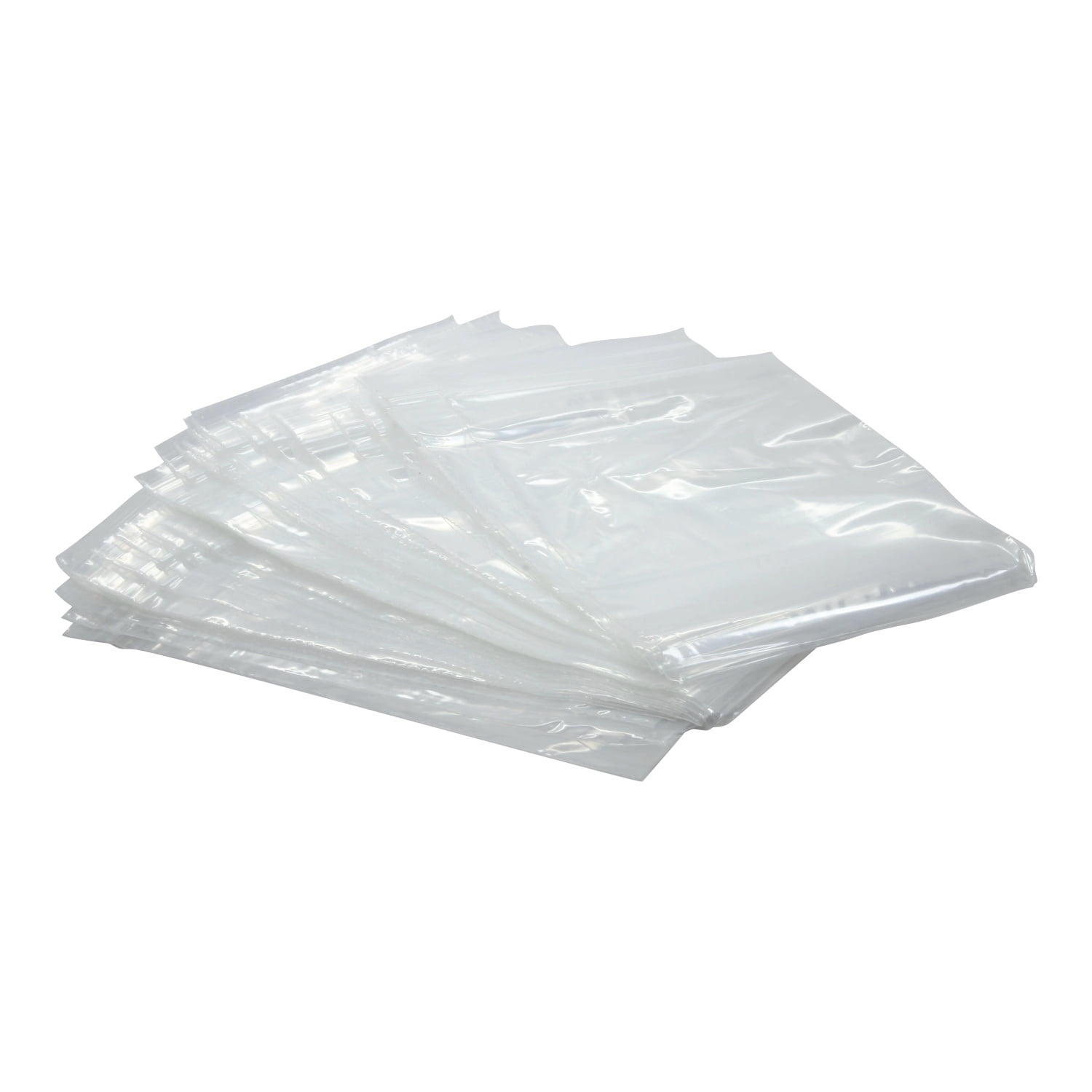 5"x8" 2000 Writeable White Block 2 Mil Clear Reclosable Bag Water-Resistant
