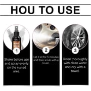 Rust Remover Spray | Car Rust Remover | Fast-Acting Long-Lasting Concentrated Effective for Garage Workshop Boats RVs, 1oz