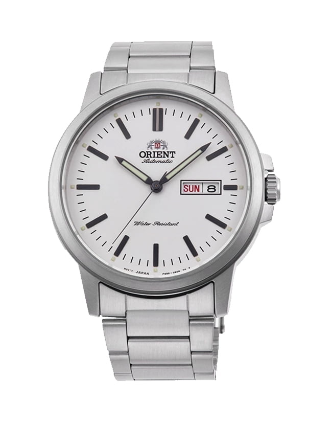 white dial sports watch